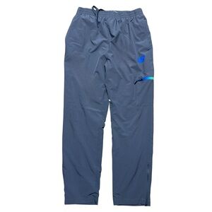 Mens New Balance Tapered Grey Streetwear Lightweight Sweatpants Size XL